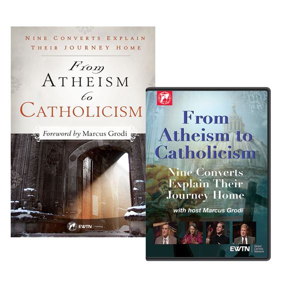 FROM ATHEISM TO CATHOLICISM BOOK & DVD SPECIAL