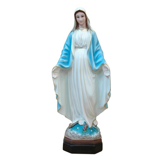 OUR LADY OF GRACE - 18 INCH ONYX STATUE