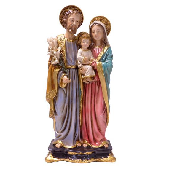HOLY FAMILY STATUE - 12 1/2"