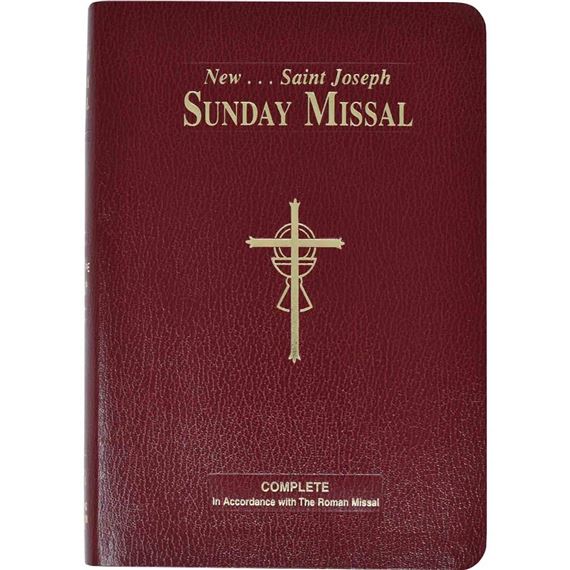 LARGE TYPE - SAINT JOSEPH SUNDAY MISSAL