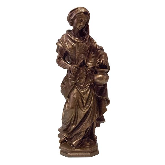 KITCHEN MADONNA STATUE - BRONZE FINISH
