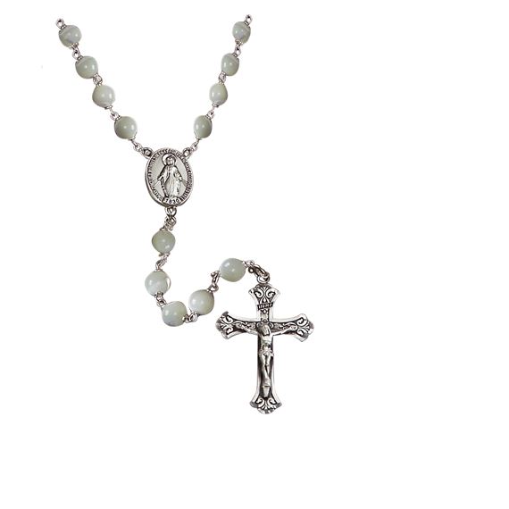 MOTHER-OF-PEARL ROSARY
