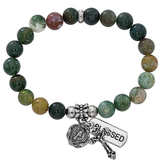 INDIA STRETCH PRAYER BRACELET