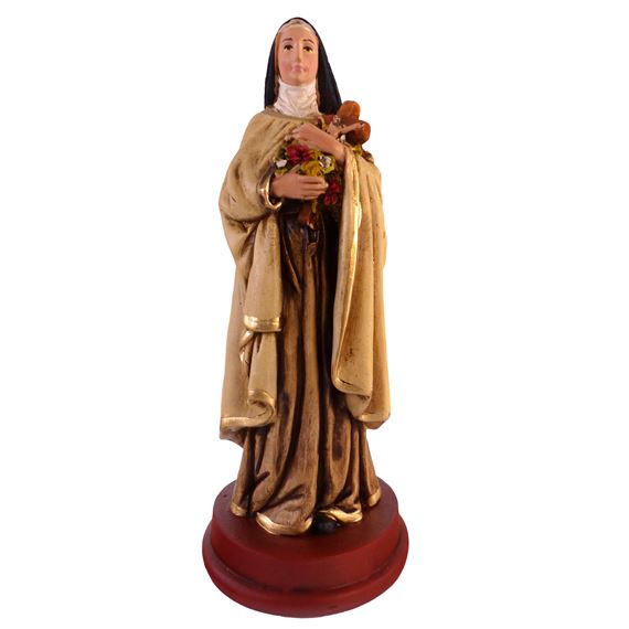 ST. THERESE THE LITTLE FLOWER STATUE - 7"