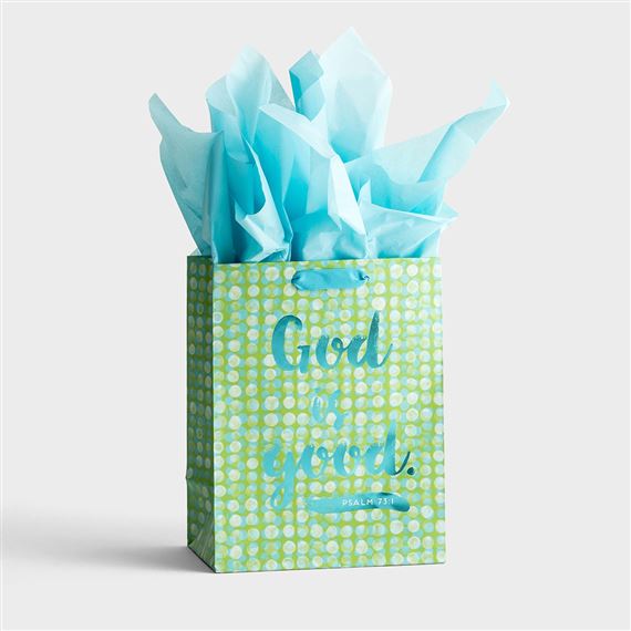 GOD IS GOOD - GIFT BAG (WITH TISSUE PAPER)