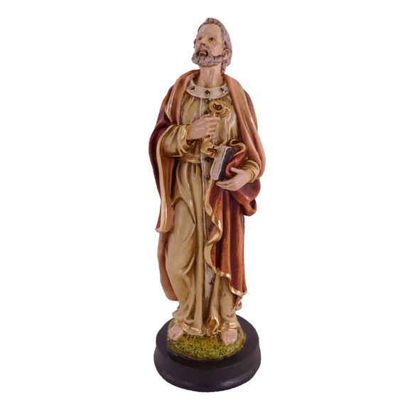 ST. PETER THE APOSTLE STATUE - 9"