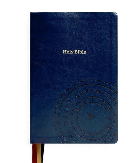 THE GREAT ADVENTURE CATHOLIC BIBLE WITH FLEXIBLE LEATHERETTE COVER - 2nd EDITION ("Bible in a Year")