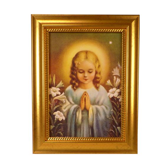 CHILD MARY - STELLA MATUTINA - 6 3/4" x 8 3/4"