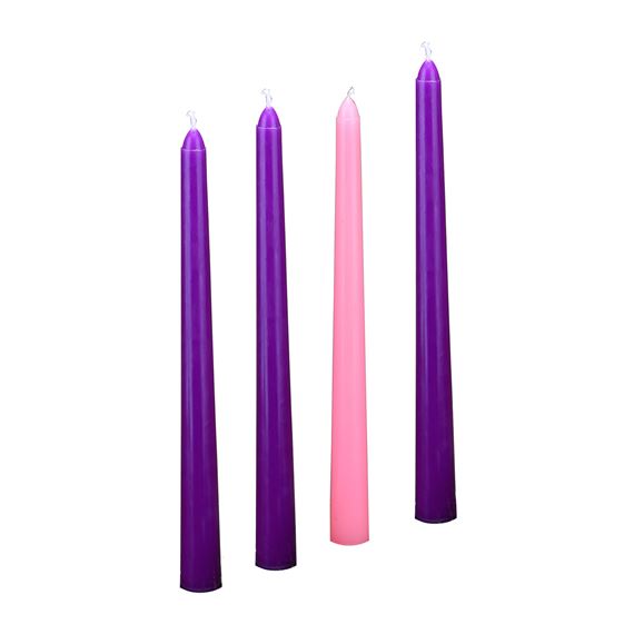 CANDLES FOR ADVENT WREATH