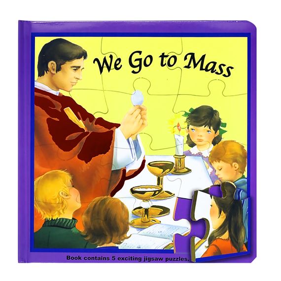 WE GO TO MASS - PUZZLE BOOK