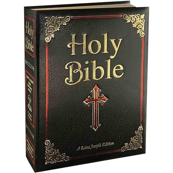 CATHOLIC FAMILY BIBLE - ST. JOSEPH EDITION (BLACK)