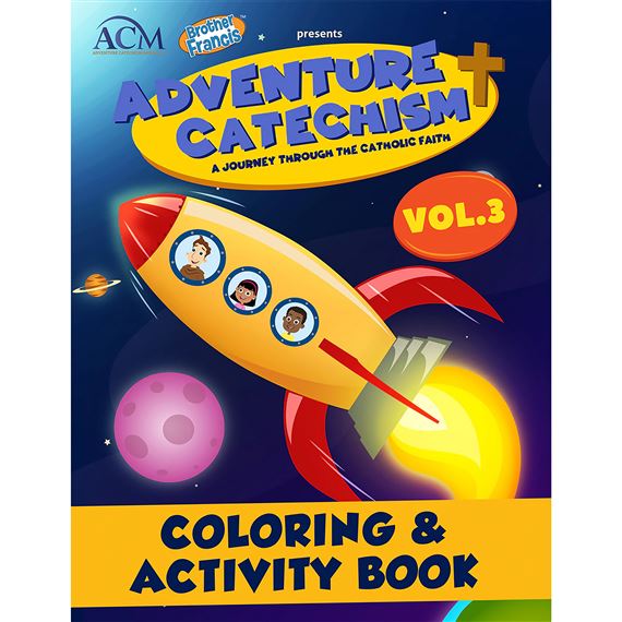 ADVENTURE CATECHISM VOLUME 3 - COLORING & ACTIVITY BOOK