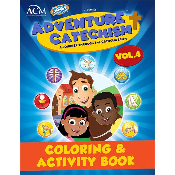 ADVENTURE CATECHISM VOLUME 4 - COLORING & ACTIVITY BOOK
