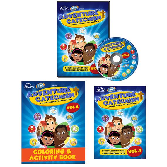 ADVENTURE CATECHISM VOLUME 4 - DVD AND BOOK SET