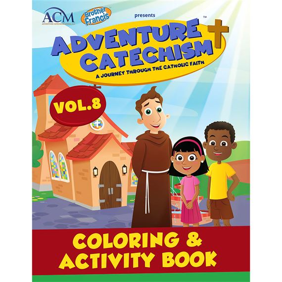 ADVENTURE CATECHISM VOLUME 8 - COLORING & ACTIVITY BOOK