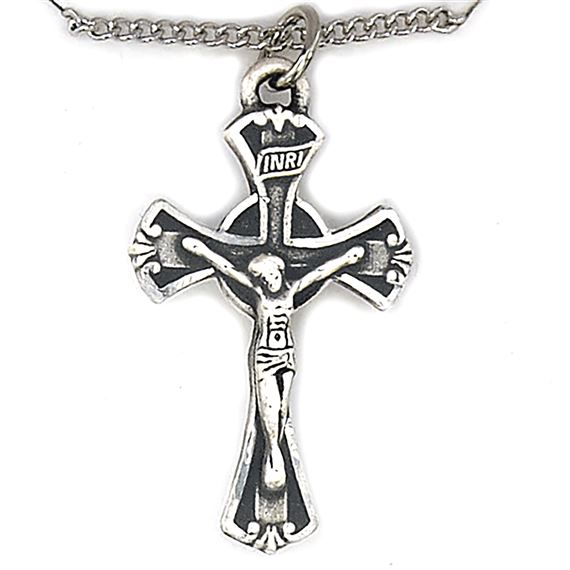 SILVER PLATED CRUCIFIX