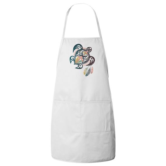 ST. KATERI QUOTE TURTLE - APRON