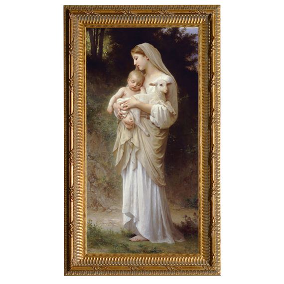 L'INNOCENCE FRAMED ARTWORK  - 14" x 26"