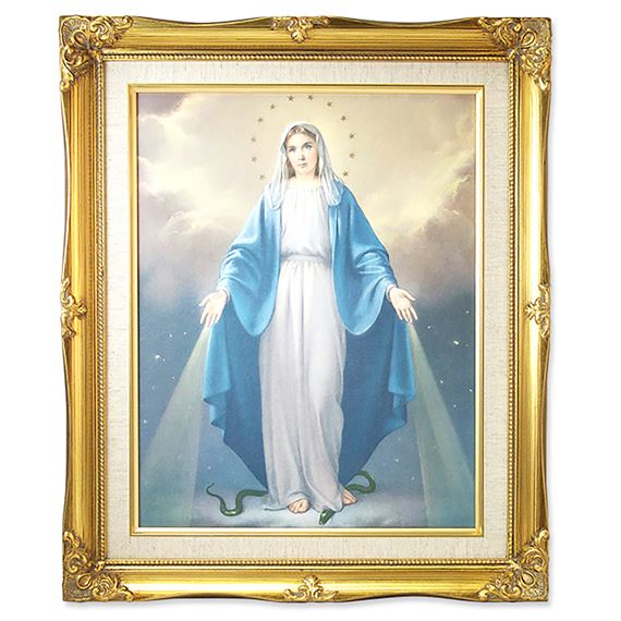 OUR LADY OF GRACE FRAMED ARTWORK