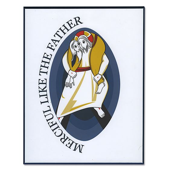 MERCIFUL LIKE THE FATHER PLAQUE