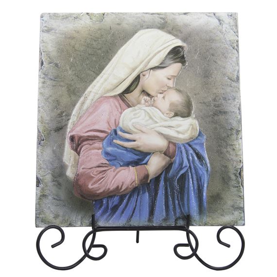 MOTHER'S KISS - STONE PLAQUE