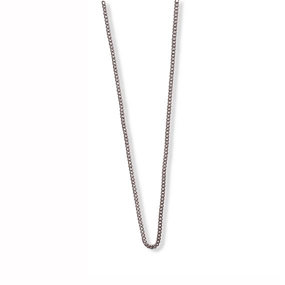 RHODIUM PLATED CHAIN - 24 INCH