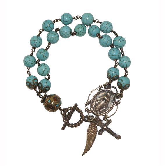 TIBETAN MAGNESITE BRACELET