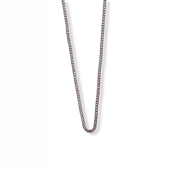 RHODIUM PLATED CHAIN - 18 INCH