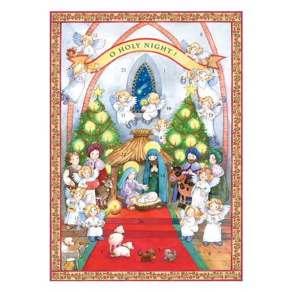 O HOLY NIGHT - GREETING CARD ADVENT CALENDAR