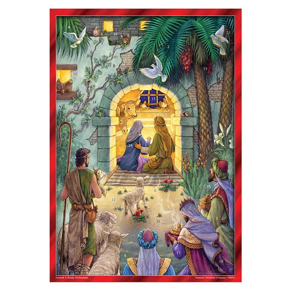 PEACEFUL NATIVITY - ADVENT CALENDAR