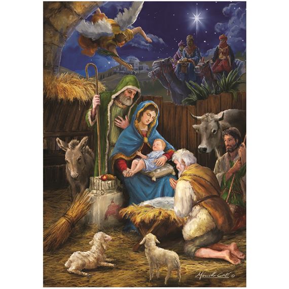 MESSIAH ADVENT CALENDAR (NO GLITTER)