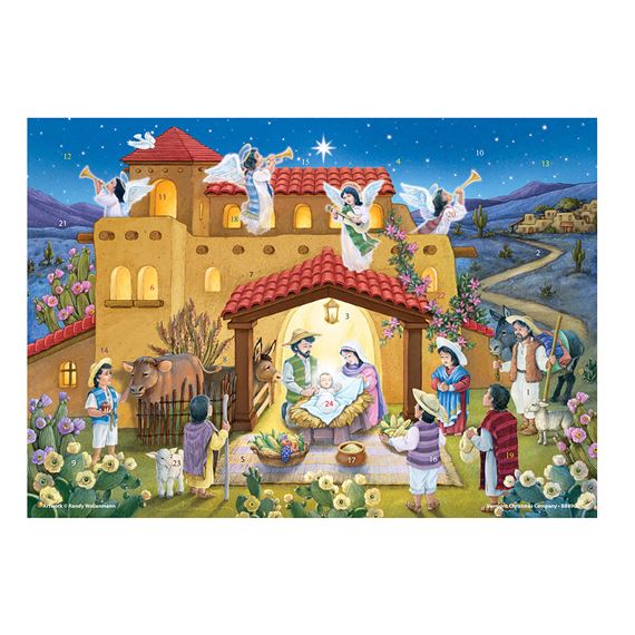 NOCHE DE PAZ CALENDARIO DE ADVIENTO EN ESPANOL