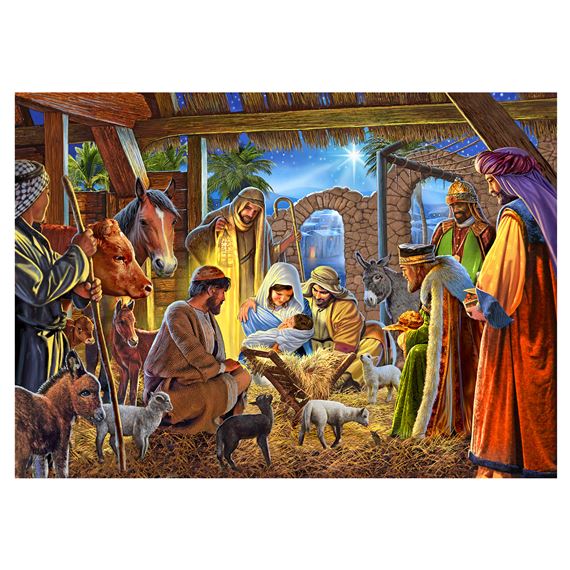 TRADITIONAL NATIVITY - BOXED CHRISTMAS CARDS