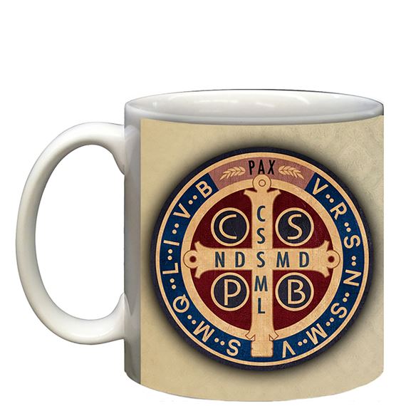 ST. BENEDICT MUG -"Ora et Labora" - 11 OZ