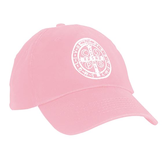 ST BENEDICT PINK CAP - "Ora et Labora"