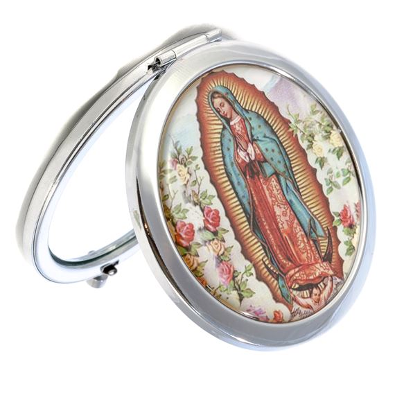 OUR LADY OF GUADALUPE - DUO-IMAGE COMPACT MIRROR