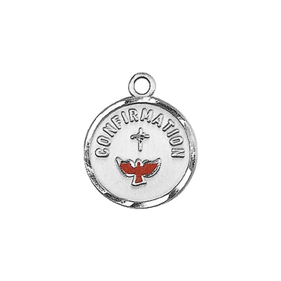STERLING SILVER CONFIRMATION MEDAL