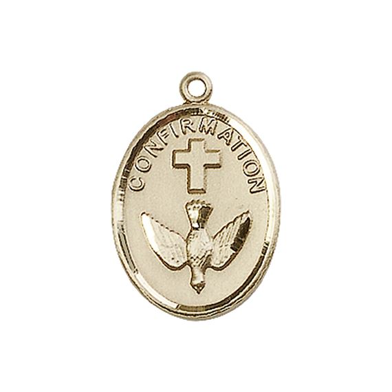 14KT GOLD CONFIRMATION MEDAL