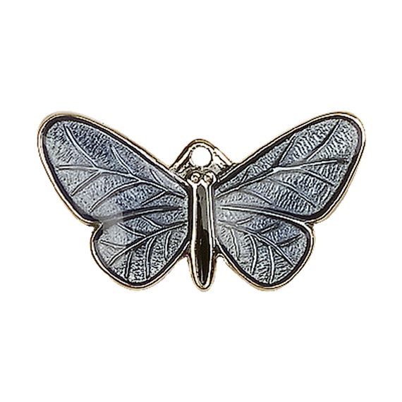 2-TONE 14KT GOLD BUTTERFLY MEDAL - 1/2" x 1"