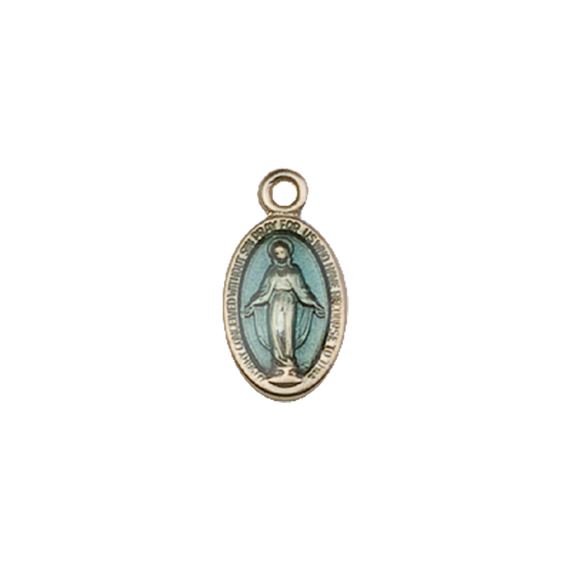 14KT GOLD MIRACULOUS MEDAL
