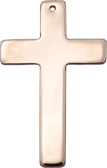 14KT GOLD CROSS MEDAL