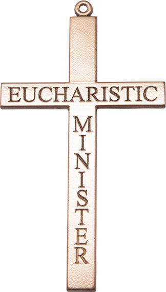 14KT GOLD EUCHARISTIC MINISTER CROSS MEDAL