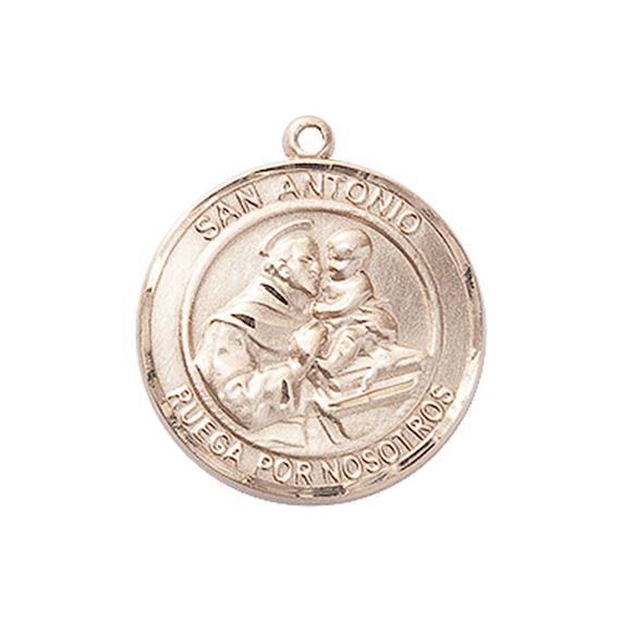 14KT GOLD SAN ANTONIO MEDAL