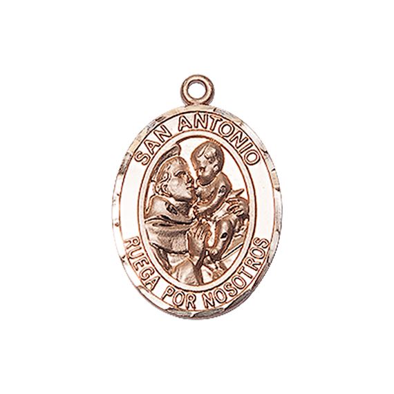 14KT GOLD SAN ANTONIO MEDAL
