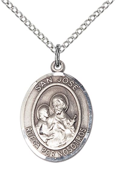 STERLING SILVER SAN JOSE PENDANT WITH CHAIN