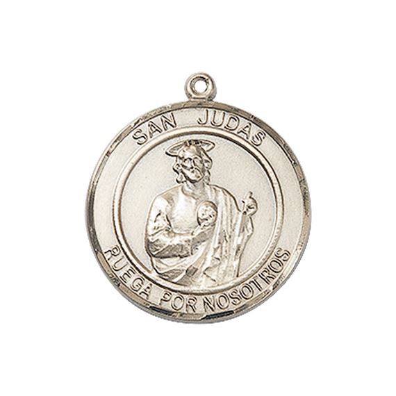 14KT GOLD SAN JUDAS MEDAL