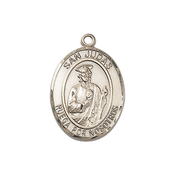 14KT GOLD SAN JUDAS MEDAL