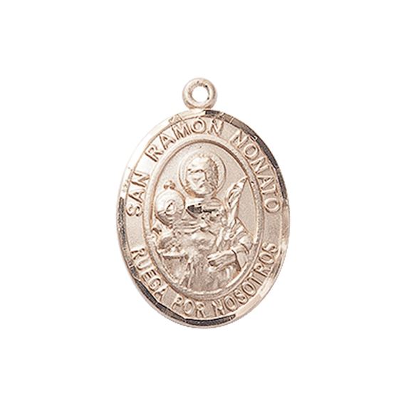 14KT GOLD SAN RAYMON NONATO MEDAL