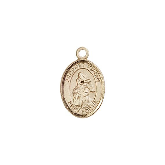 14KT GOLD ST ISAIAH MEDAL - 1/2" x 1/4"