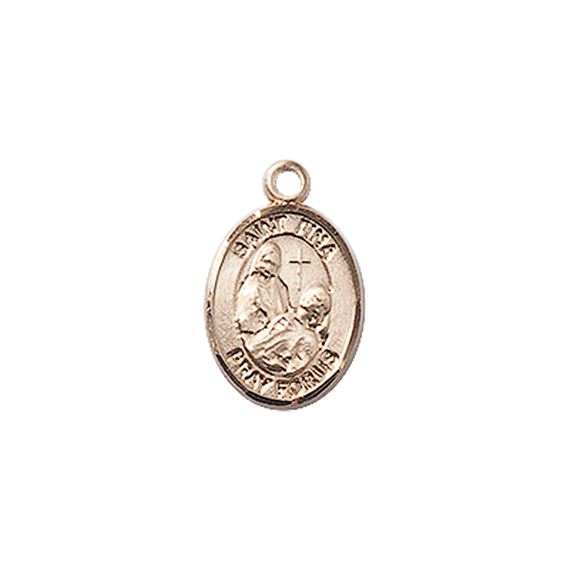 14KT GOLD ST FINA MEDAL - 1/2" x 1/4"